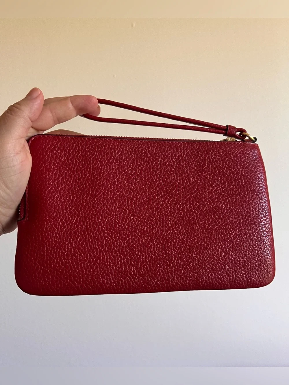 NWT Coach! Double Zip Wallet In Signature Canvas ♥️